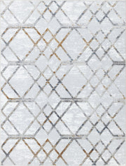 Nova - 7'10" X 9'10" Area Rug Polypropylene - Multi