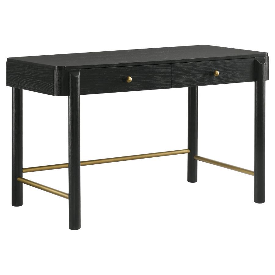Coaster Fine Furniture Arini - 2 Piece Makeup Vanity Table And Mirror Set | Meri Furniture