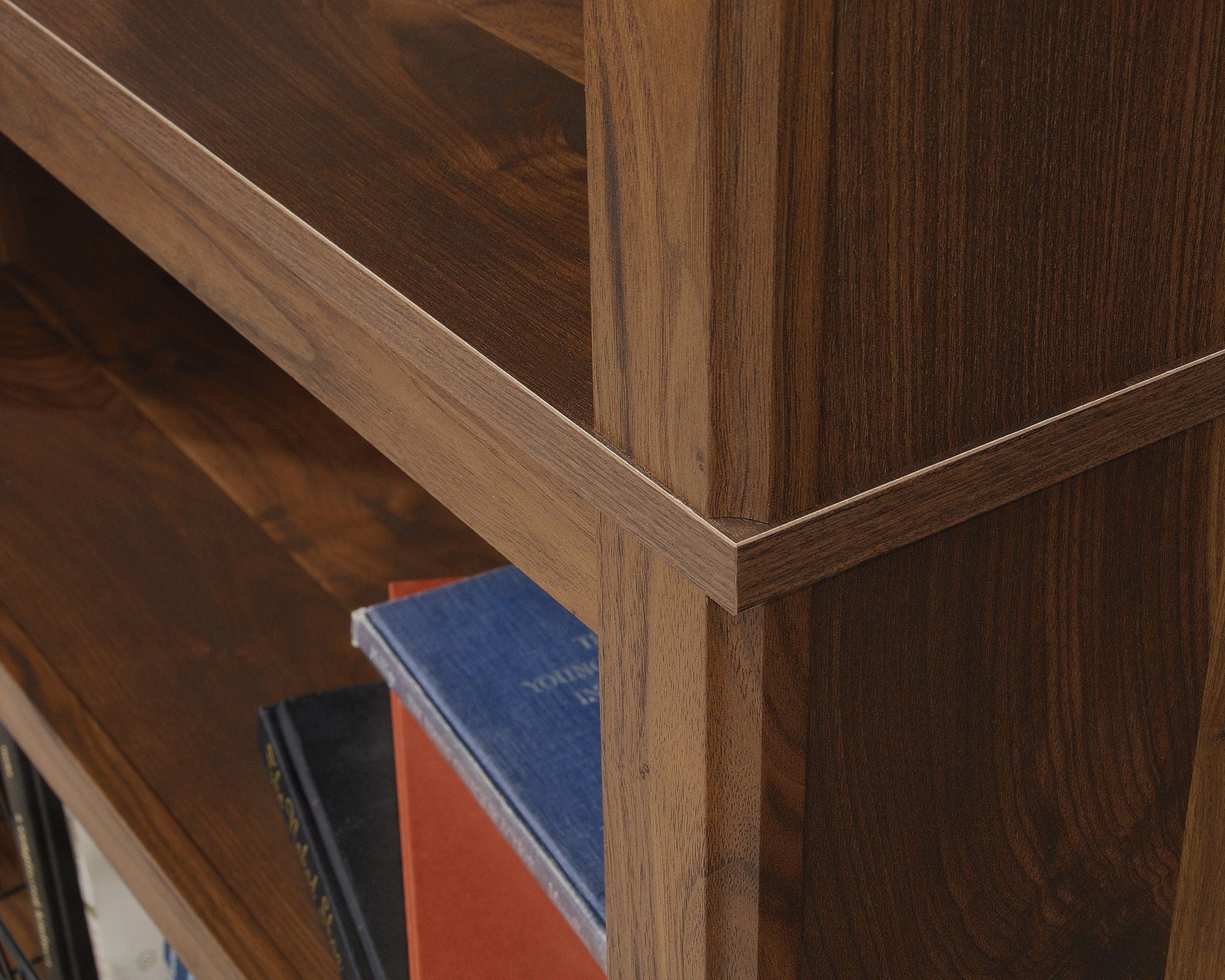 5-Shelf Bookcase Grand Walnut