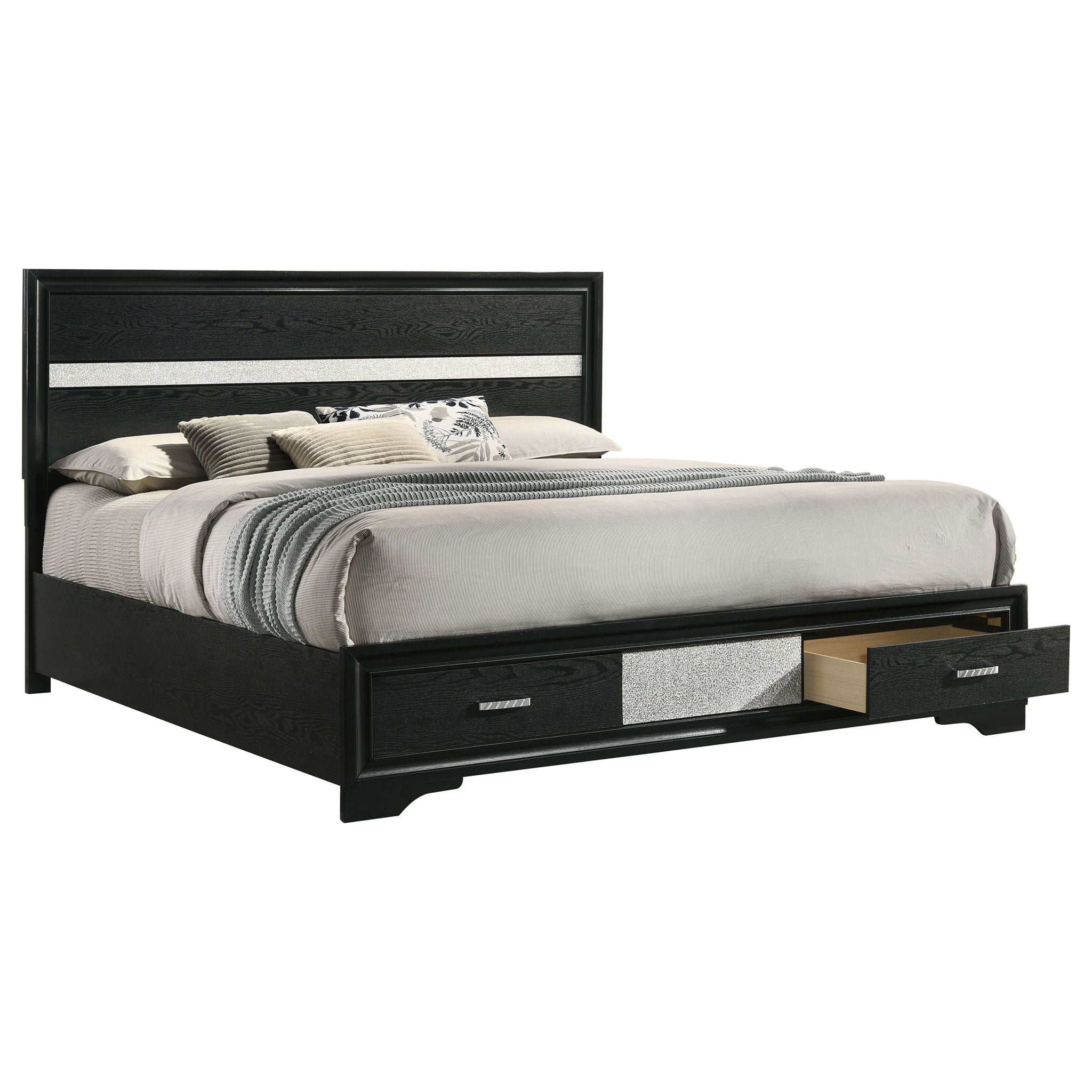 Storage Platform Bed 2 Drawer