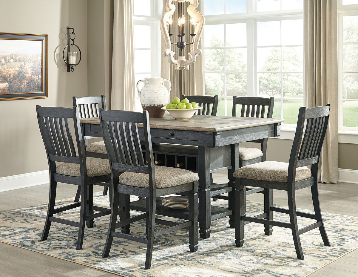 Signature Design by Ashley® Tyler Creek - Counter Height Table Set | Meri Furniture