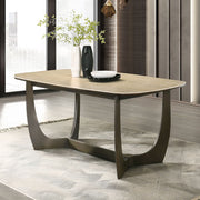 Davita - Dining Table With Ceramic Top - Walnut