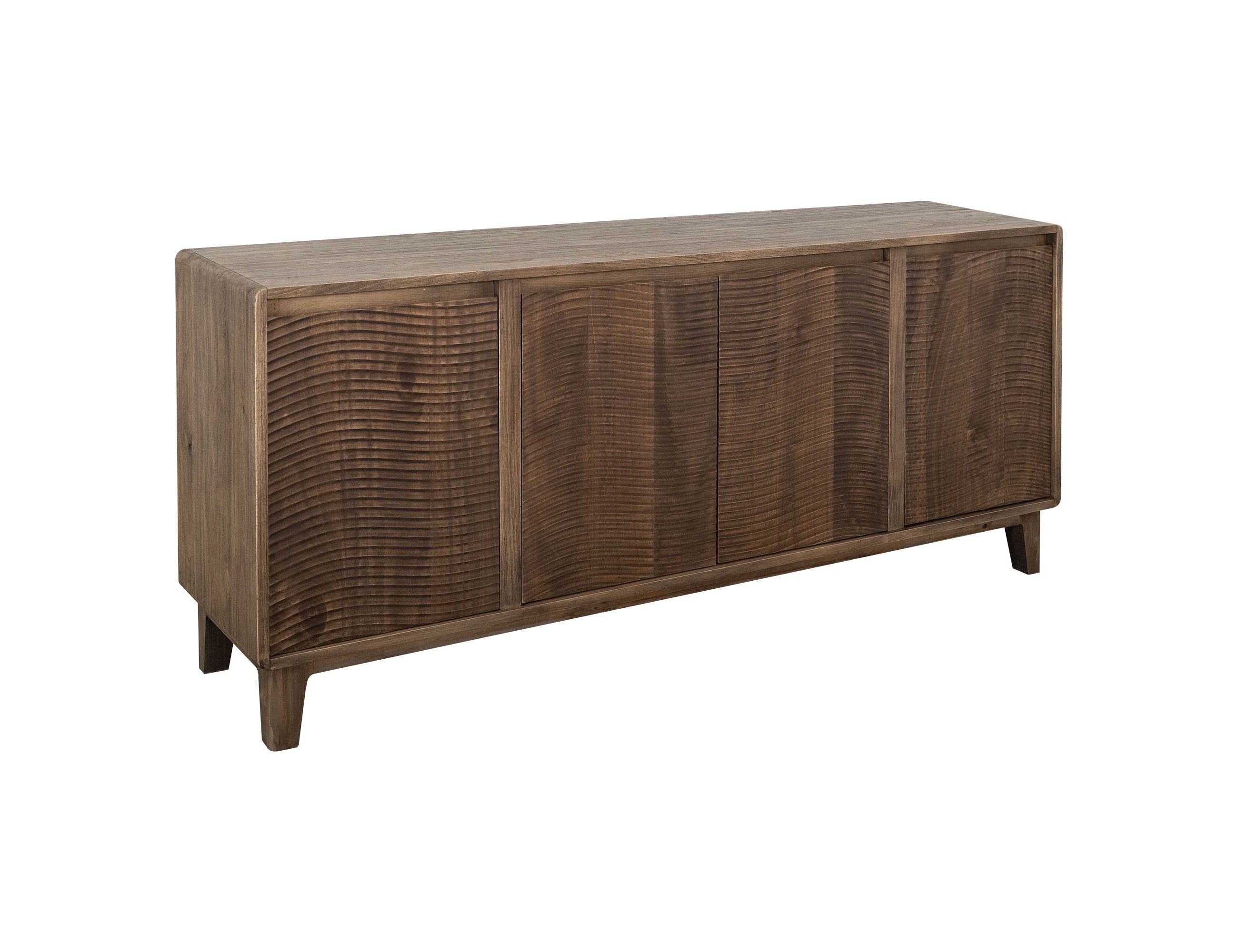International Furniture Direct Olivia - Console - Brown | Meri Furniture