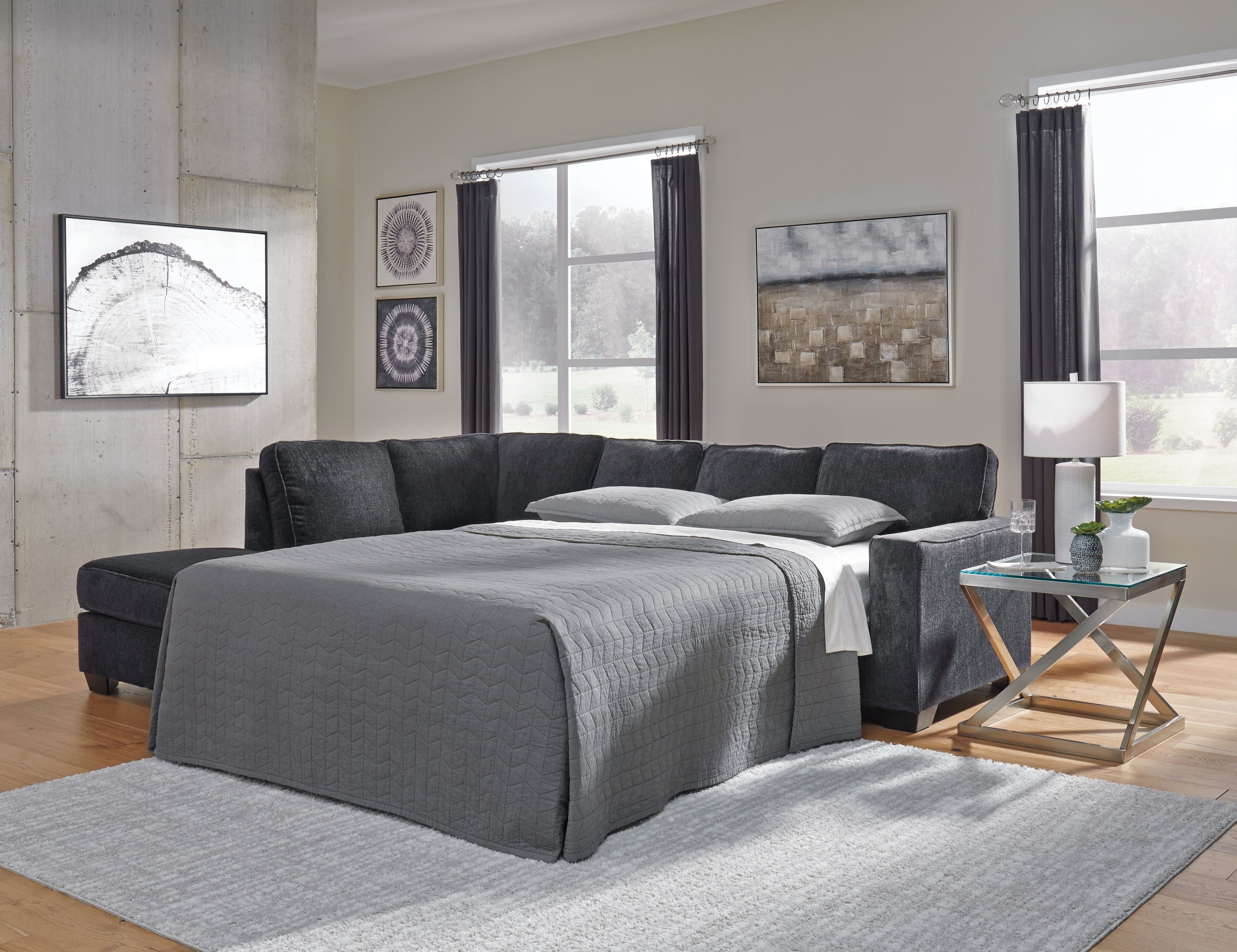 Signature Design by Ashley® Altari - Sleeper Sectional | Meri Furniture