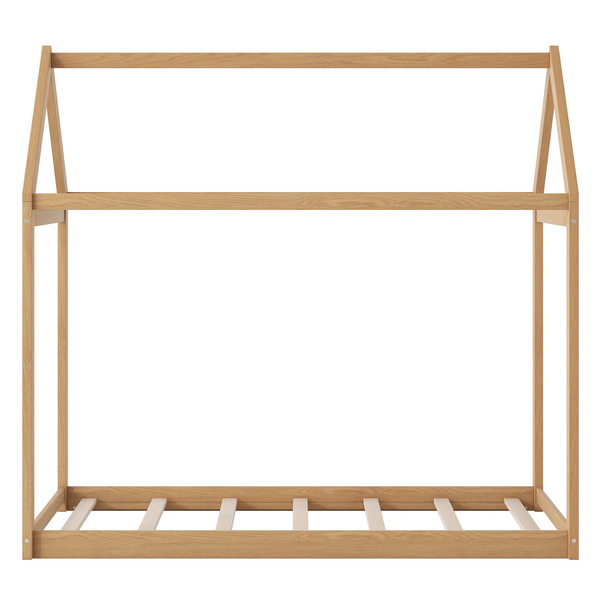 Wooden House Shaped Bed