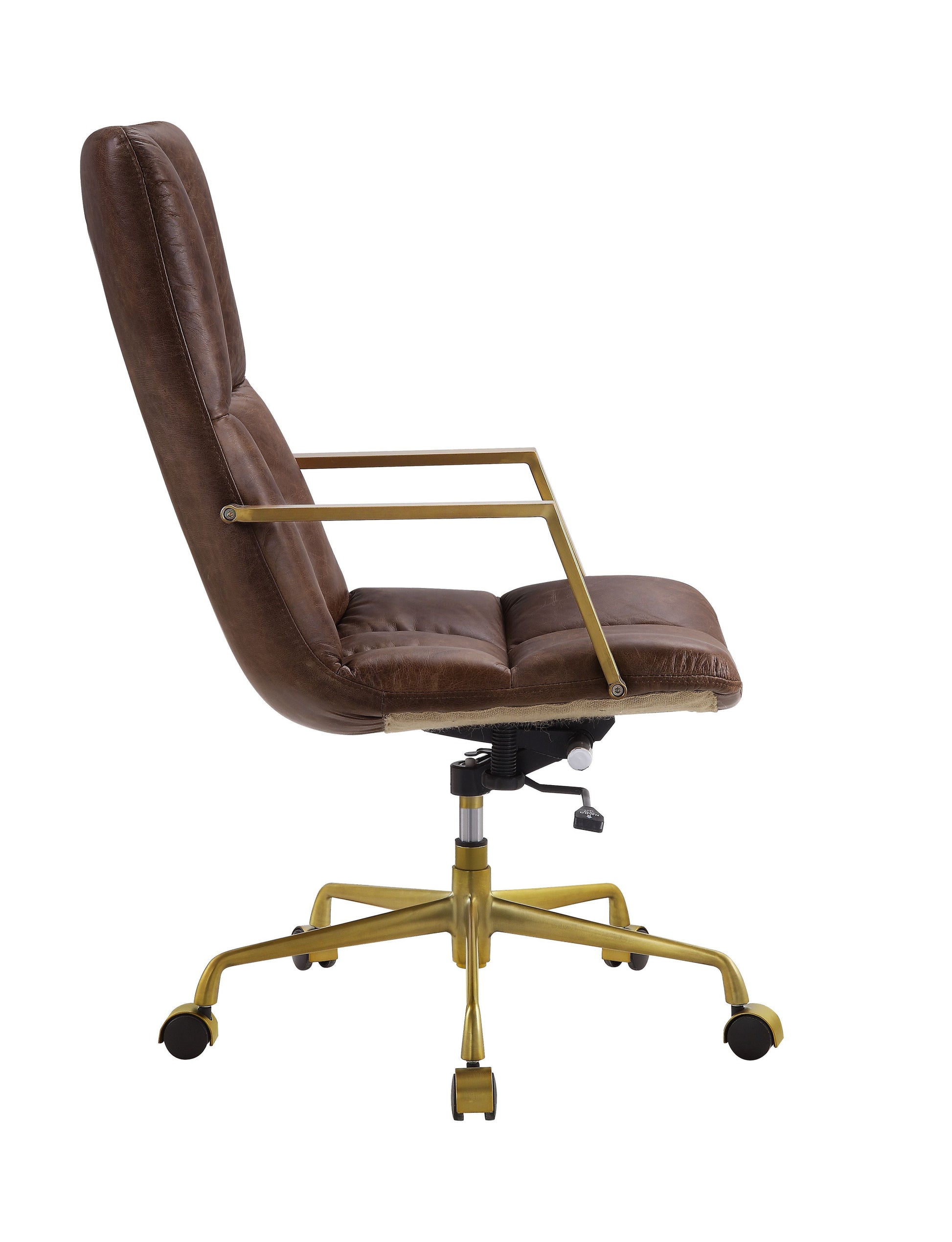ACME Rolento - Executive Office Chair - Espresso Top Grain Leather | Meri Furniture