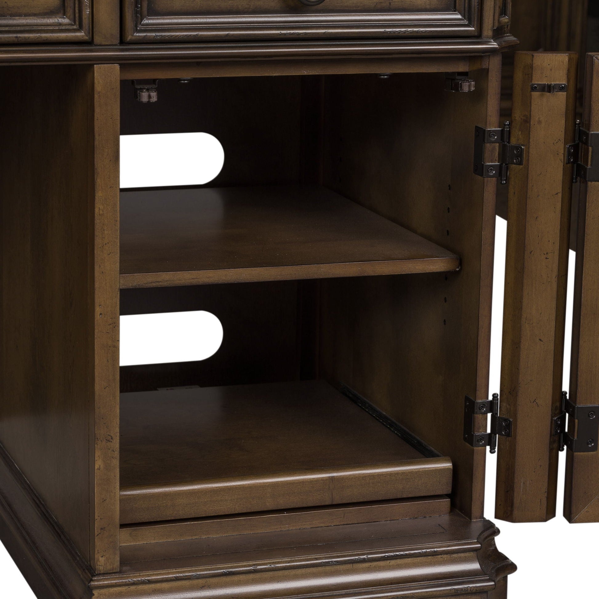 Liberty Furniture Amelia - Credenza - Dark Brown | Meri Furniture