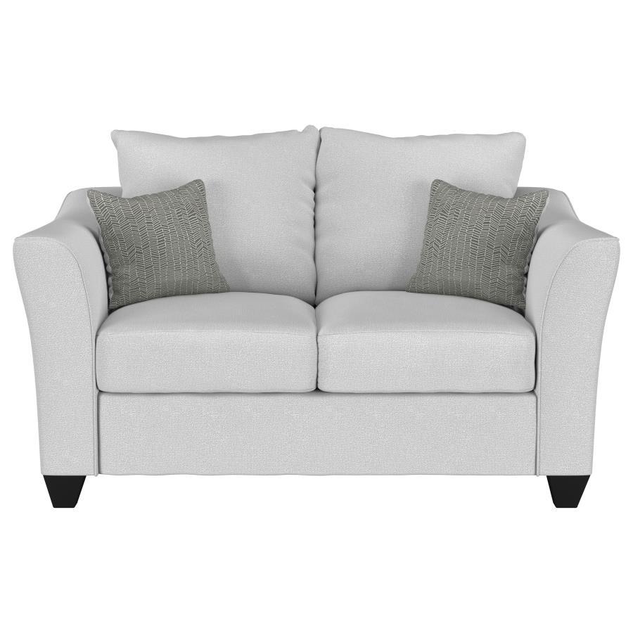 Salizar - Upholstered Flared Arm Loveseat