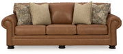 Signature Design by Ashley® Carianna - Caramel - Queen Sofa Sleeper | Meri Furniture