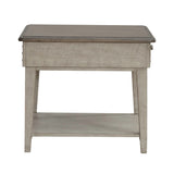 Ivy Hollow - Drawer End Table - White