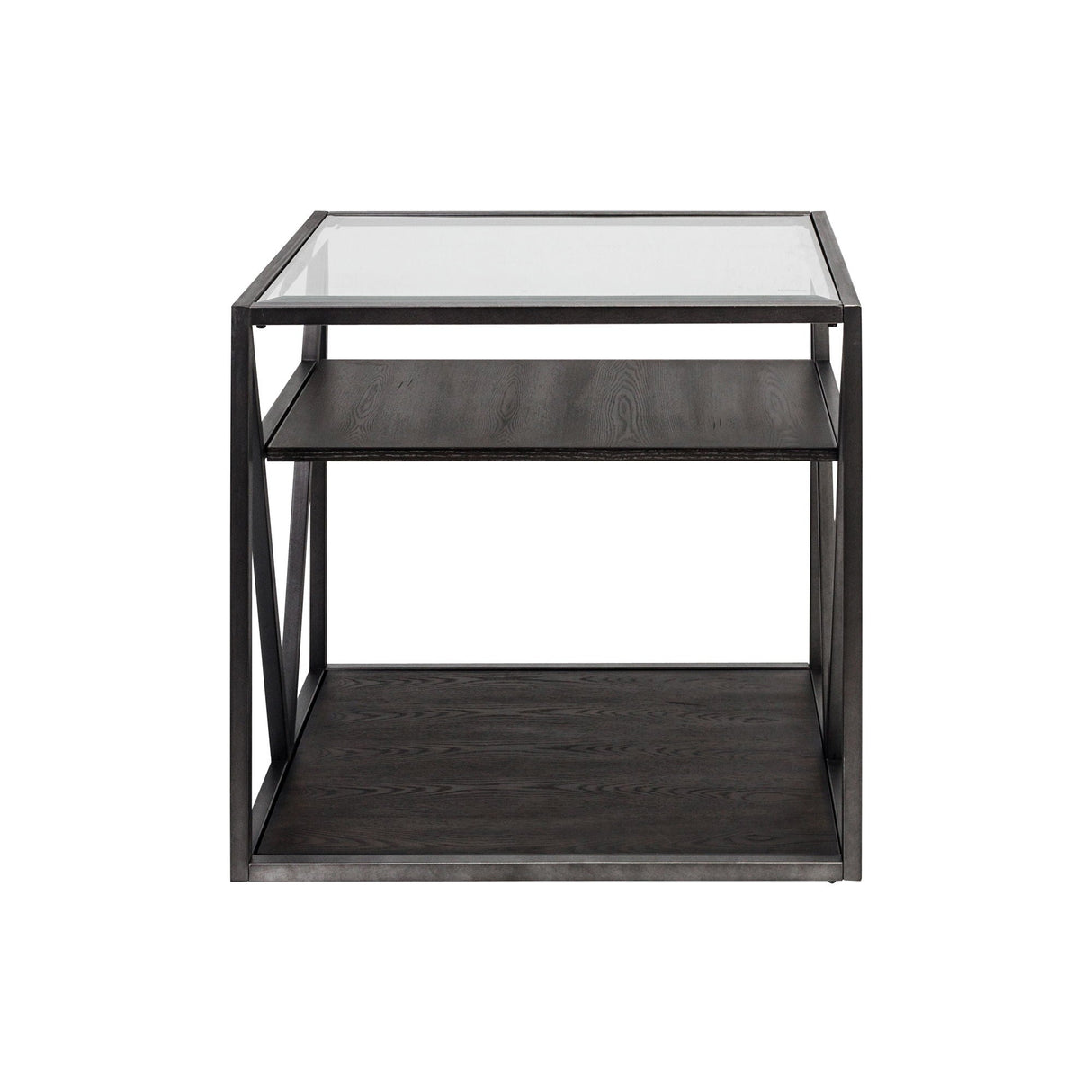 Arista - 3 Piece Set (1 Cocktail 2 End Tables) - Dark Gray