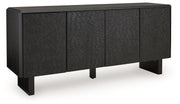Farrelmore - Accent Cabinet - Black