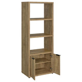 Tabby - 3-Shelf Engineered Wood Media Tower - Mango