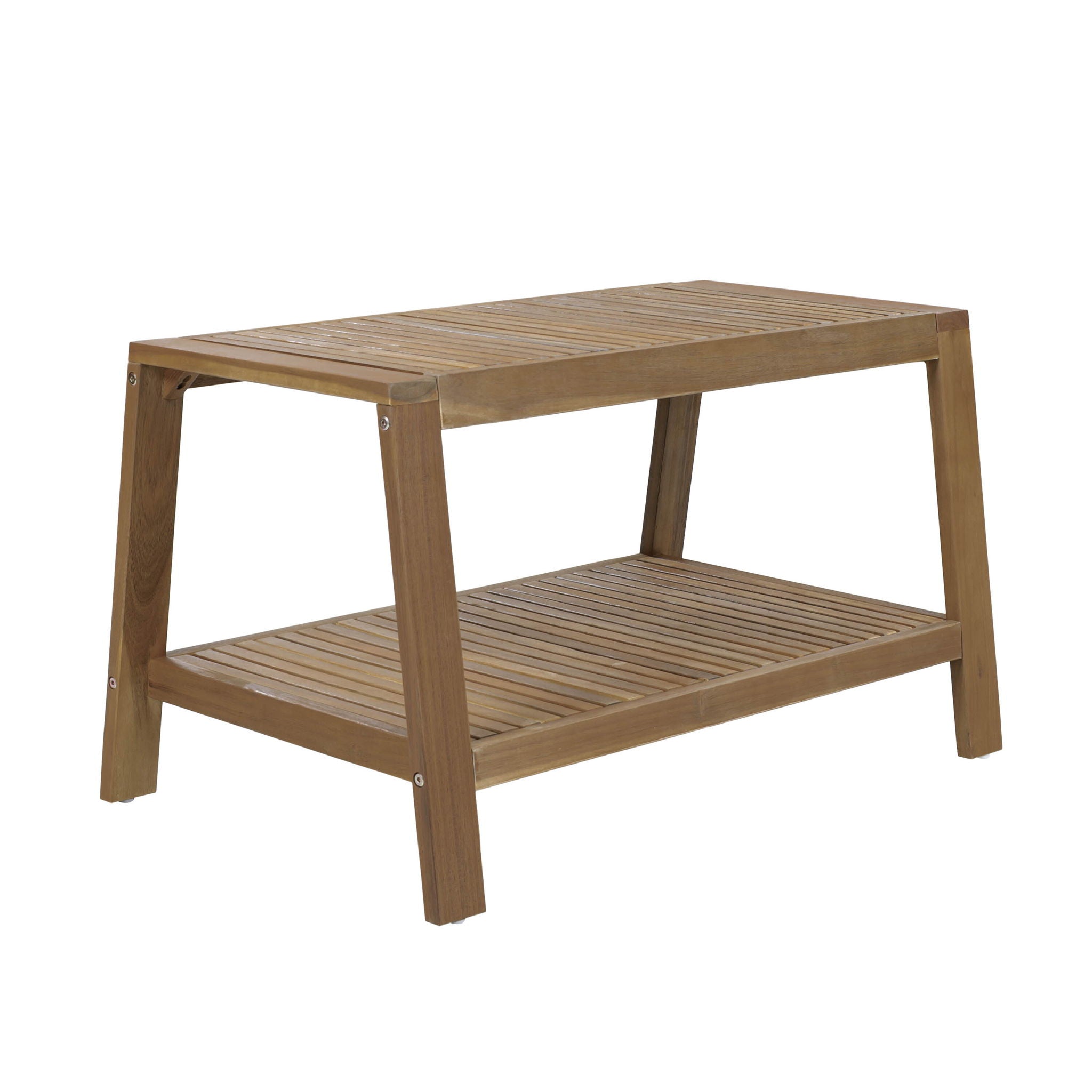 2 Piece Outdoor Conversation Set (Loveseat & Coffee Table With Water-Resistant Cushions)