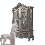 Curio Cabinet • Arched Top: Touch Light & 2 Glass Doors.