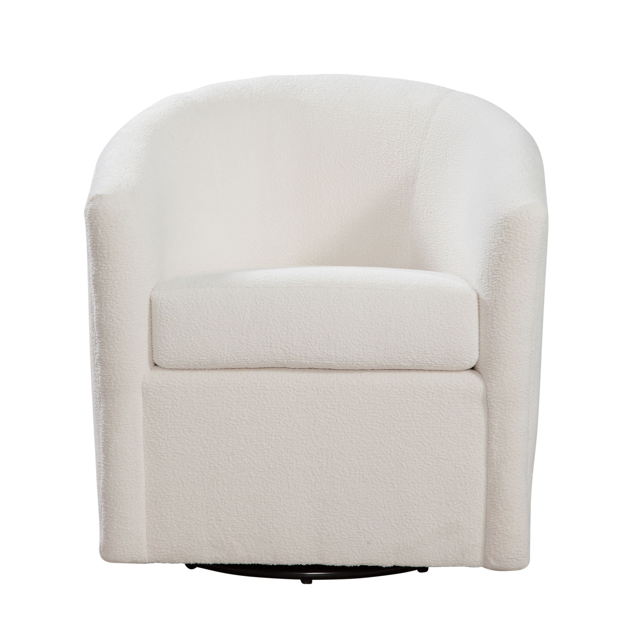 Oaklynn - Barrel Style Swivel Accent Chair