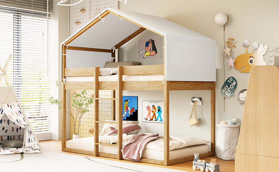 Bunk Bed With Tent