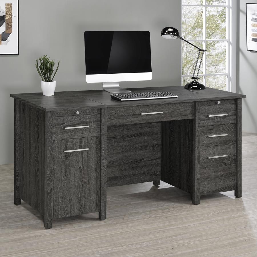 Coaster Fine Furniture Dylan - 4-Drawer Lift Top Office Desk | Meri Furniture