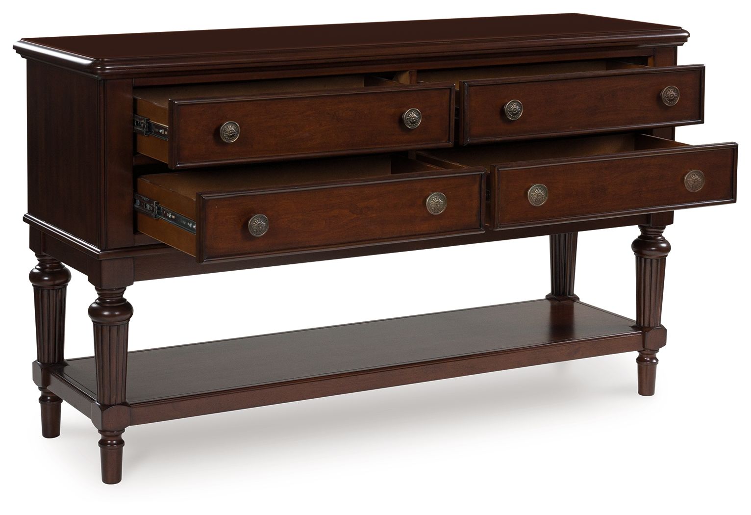 Signature Design by Ashley® Lavinton - Brown - Dining Room Server | Meri Furniture