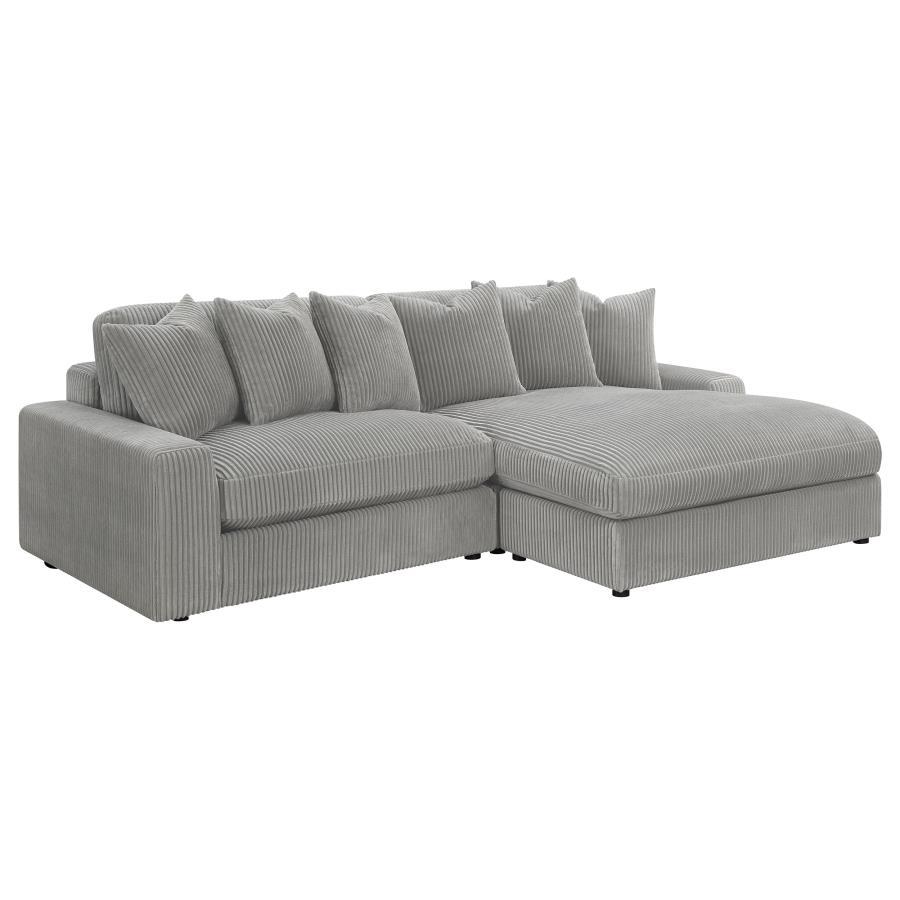 Coaster Fine Furniture Blaine - Upholstered Reversible Chaise Sectional Sofa | Meri Furniture