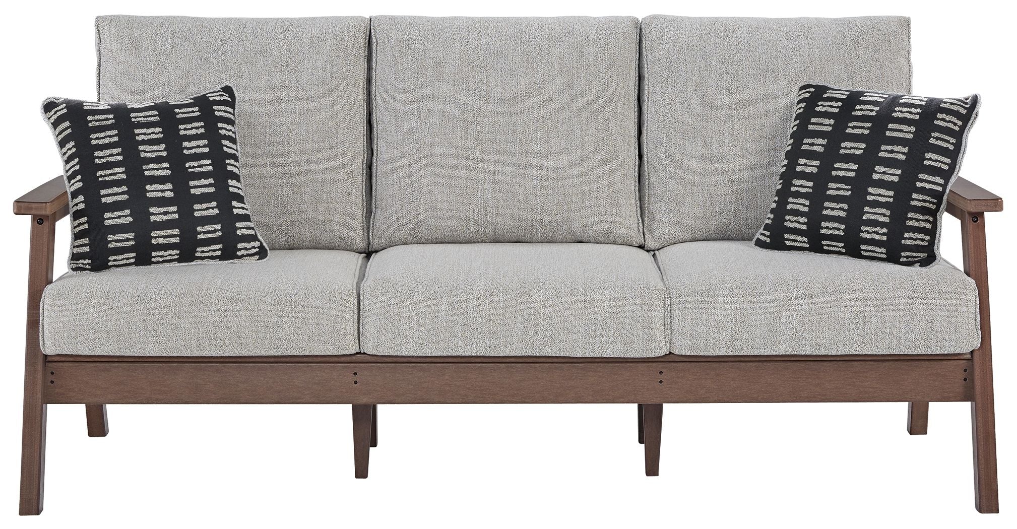 Signature Design by Ashley® Emmeline - Brown / Beige - Sofa With Cushion | Meri Furniture