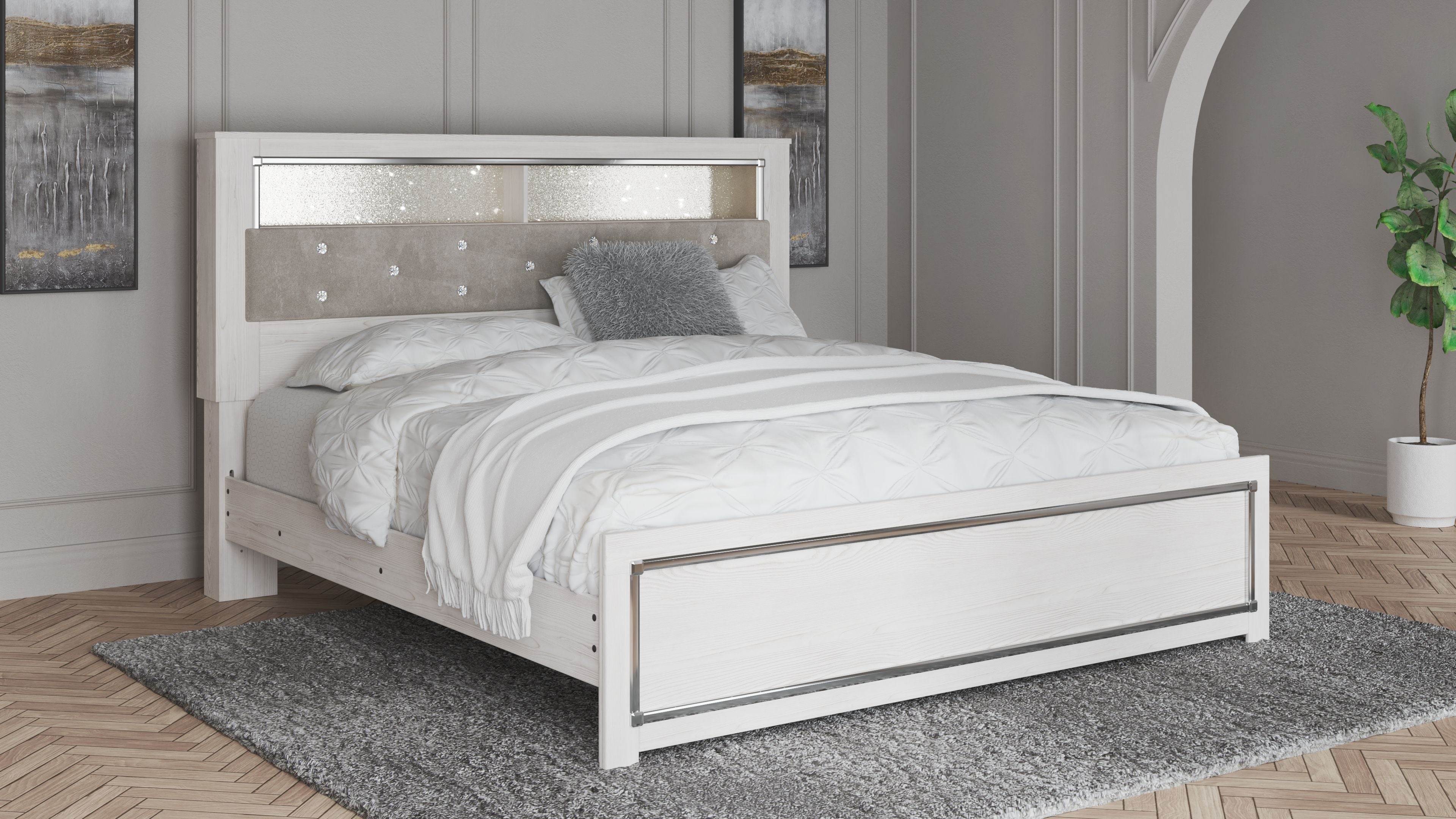 Signature Design by Ashley® Altyra - Bookcase Bed | Meri Furniture
