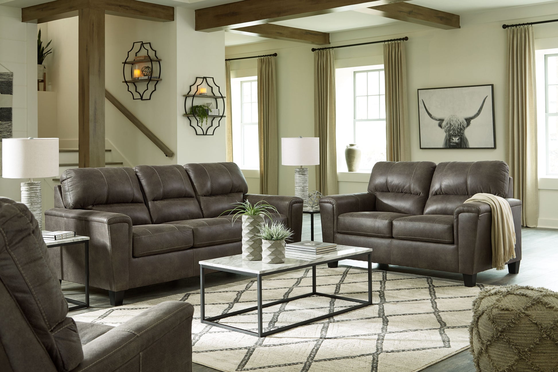 Signature Design by Ashley® Navi - Living Room Set | Meri Furniture