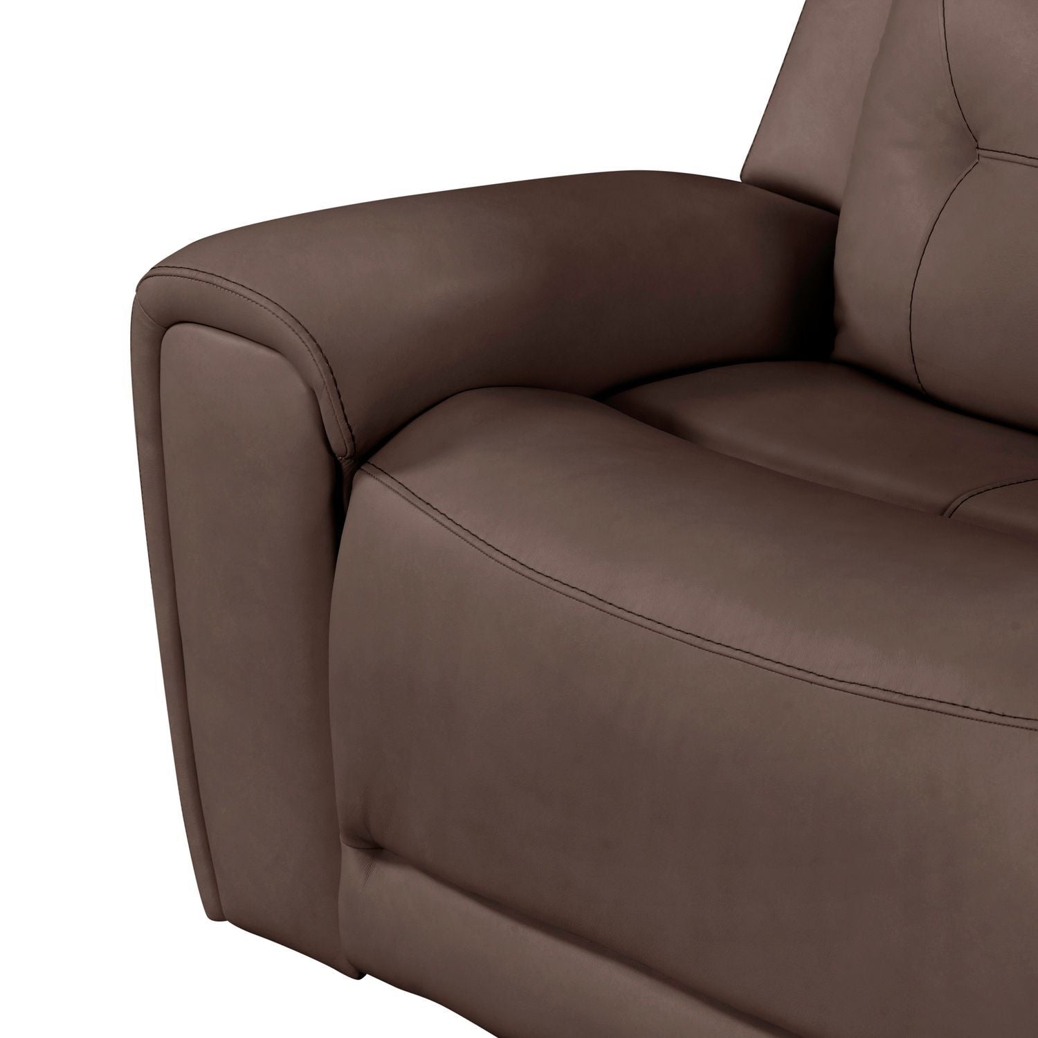 Beckham - L Arm Recliner P2 & ZG - Brown