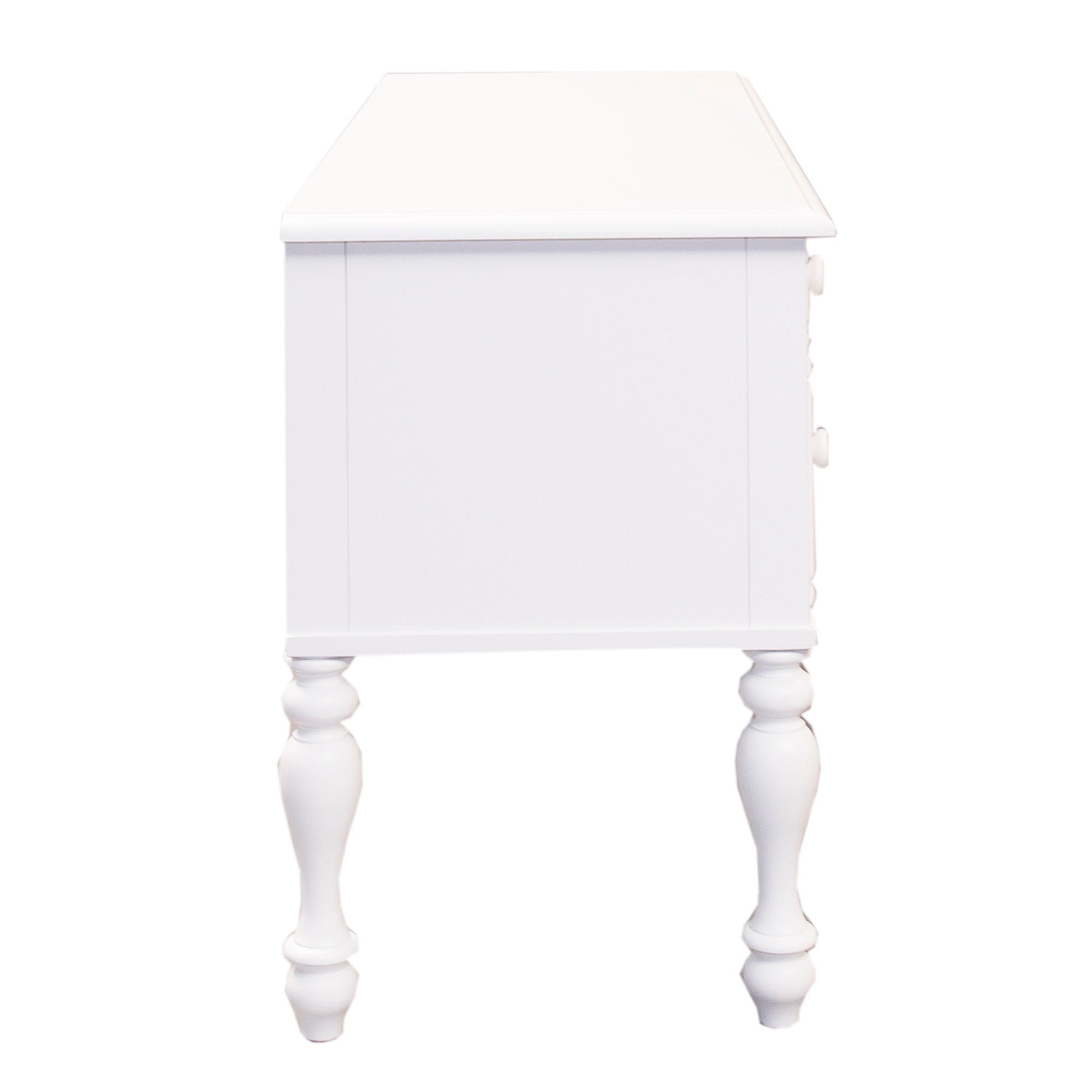 Liberty Furniture Summer House - Wood Vanity Desk - White | Meri Furniture