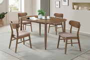 Coaster Fine Furniture Dortch - Oval Solid Wood Dining Set | Meri Furniture