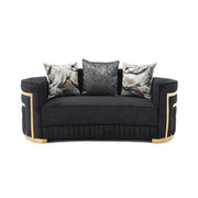 Soledad - Loveseat - Black