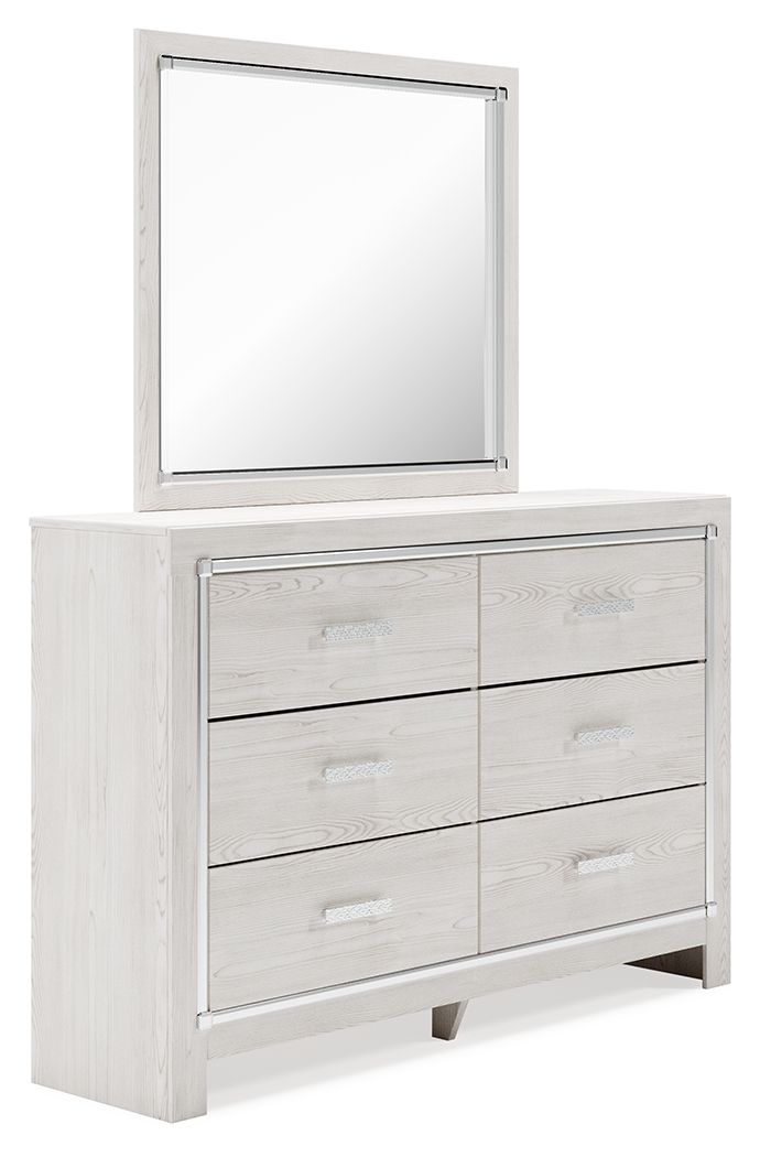 Ashley Furniture Altyra - Dresser, Mirror | Meri Furniture
