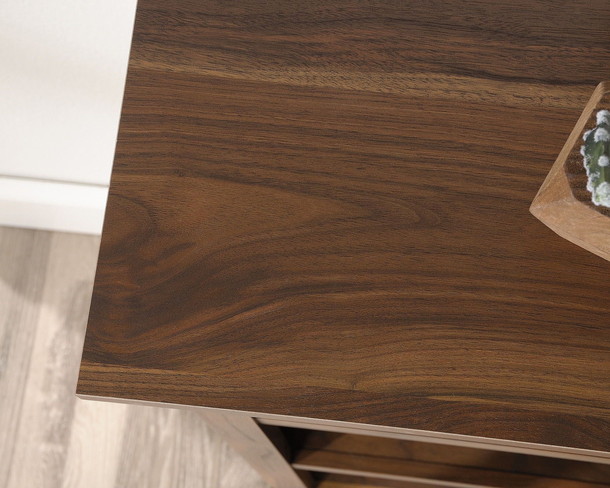 3-Shelf Bookcase Grand Walnut
