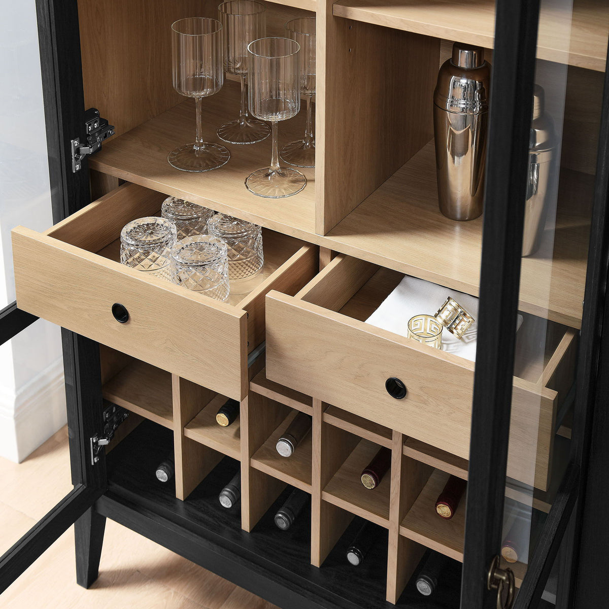 Nolan Arched Bar Cabinet by Modway