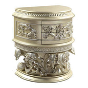 ACME Vatican - Nightstand - Champagne Silver Finish | Meri Furniture