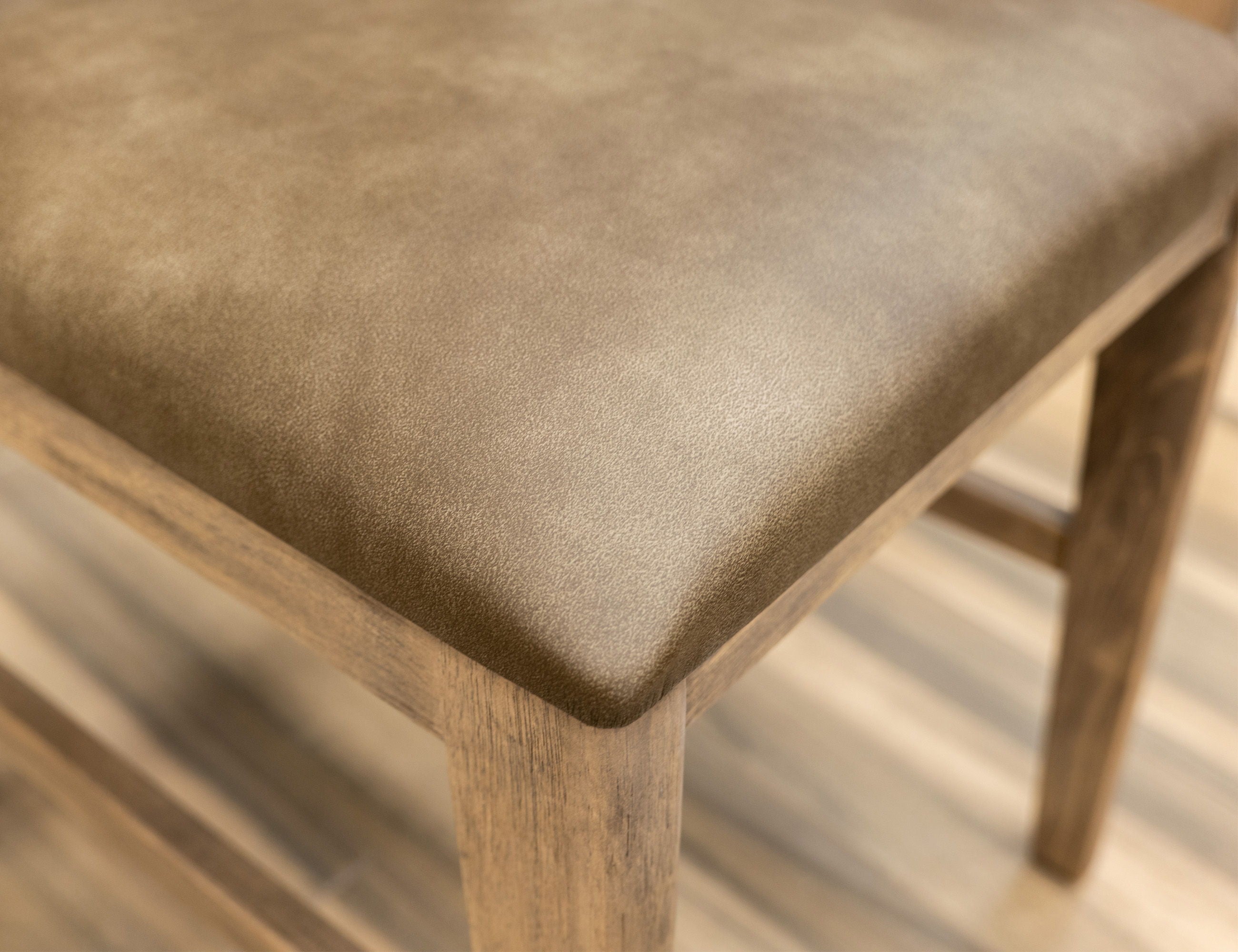 International Furniture Direct Xel-Ha - Upholstered Chair (Set of 2) - Almond Brown | Meri Furniture