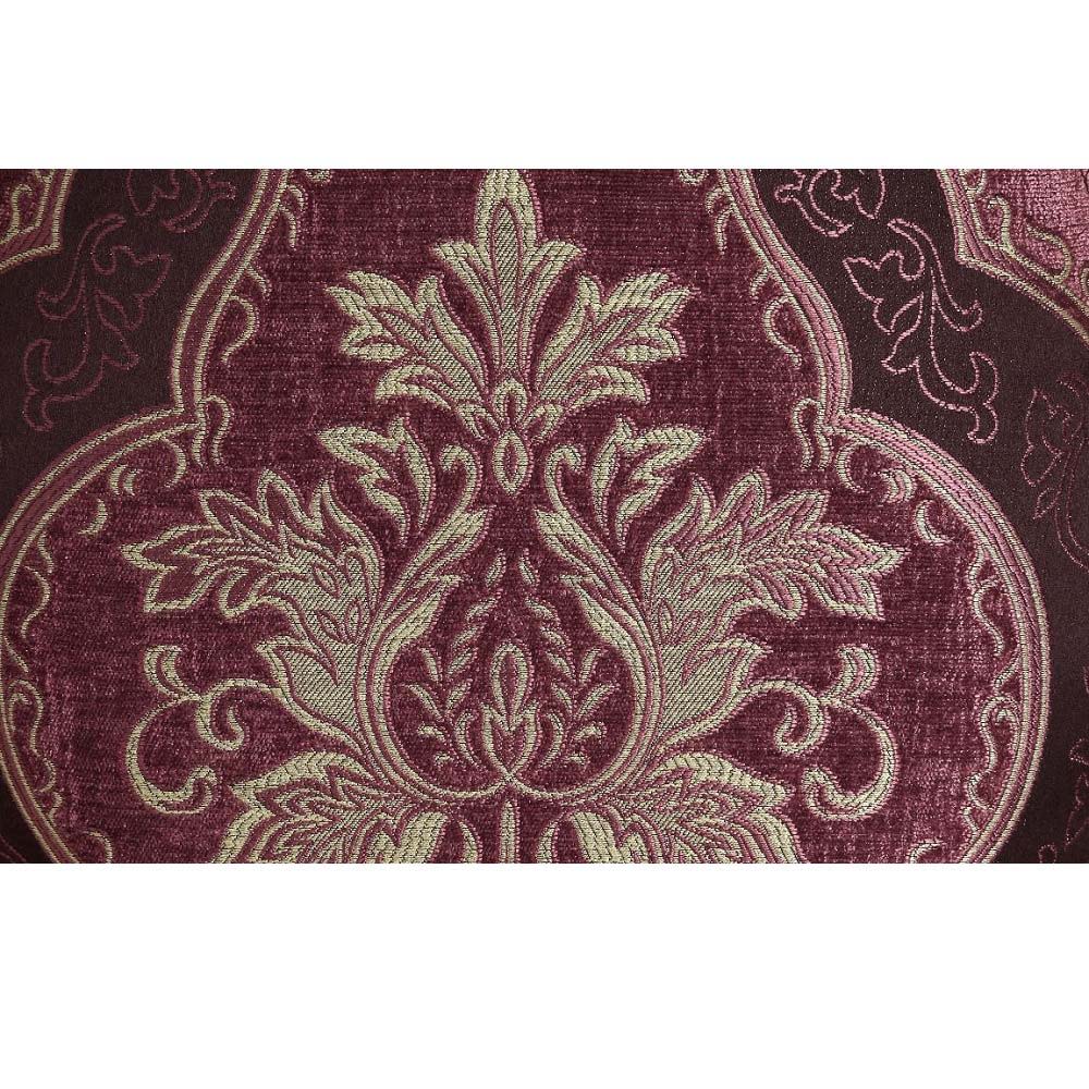 Bernadette - Arm Chair Set of 2) - Pattern Fabric & Gold