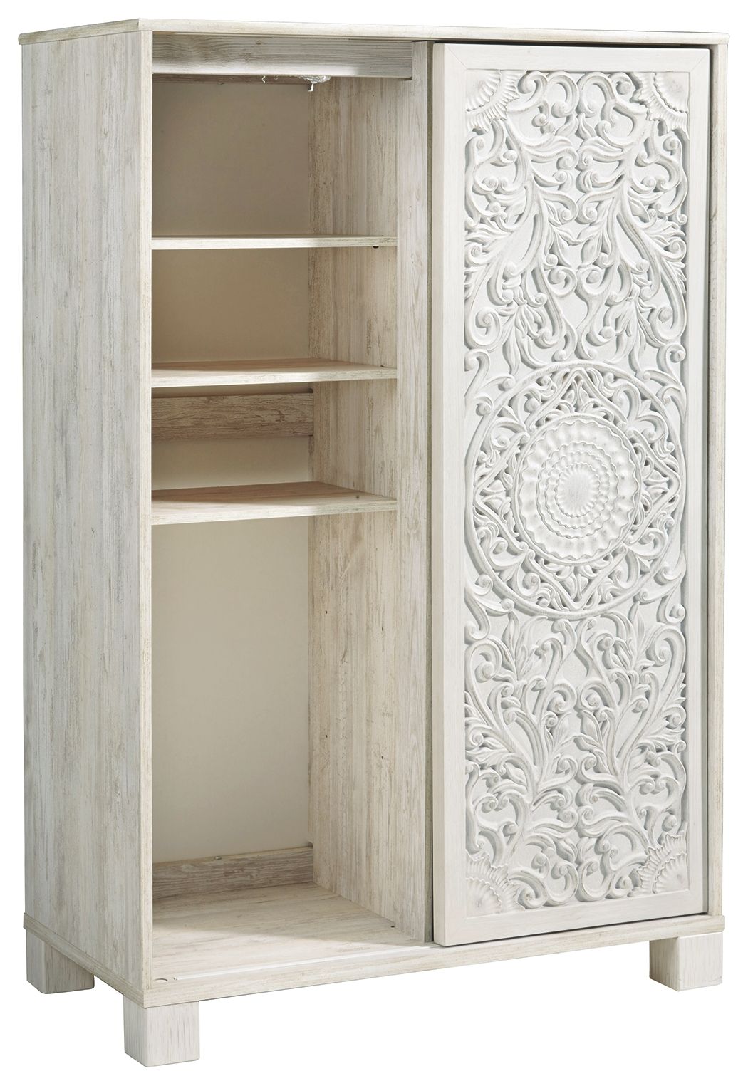 Ashley Furniture Paxberry - Whitewash - Dressing Chest | Meri Furniture