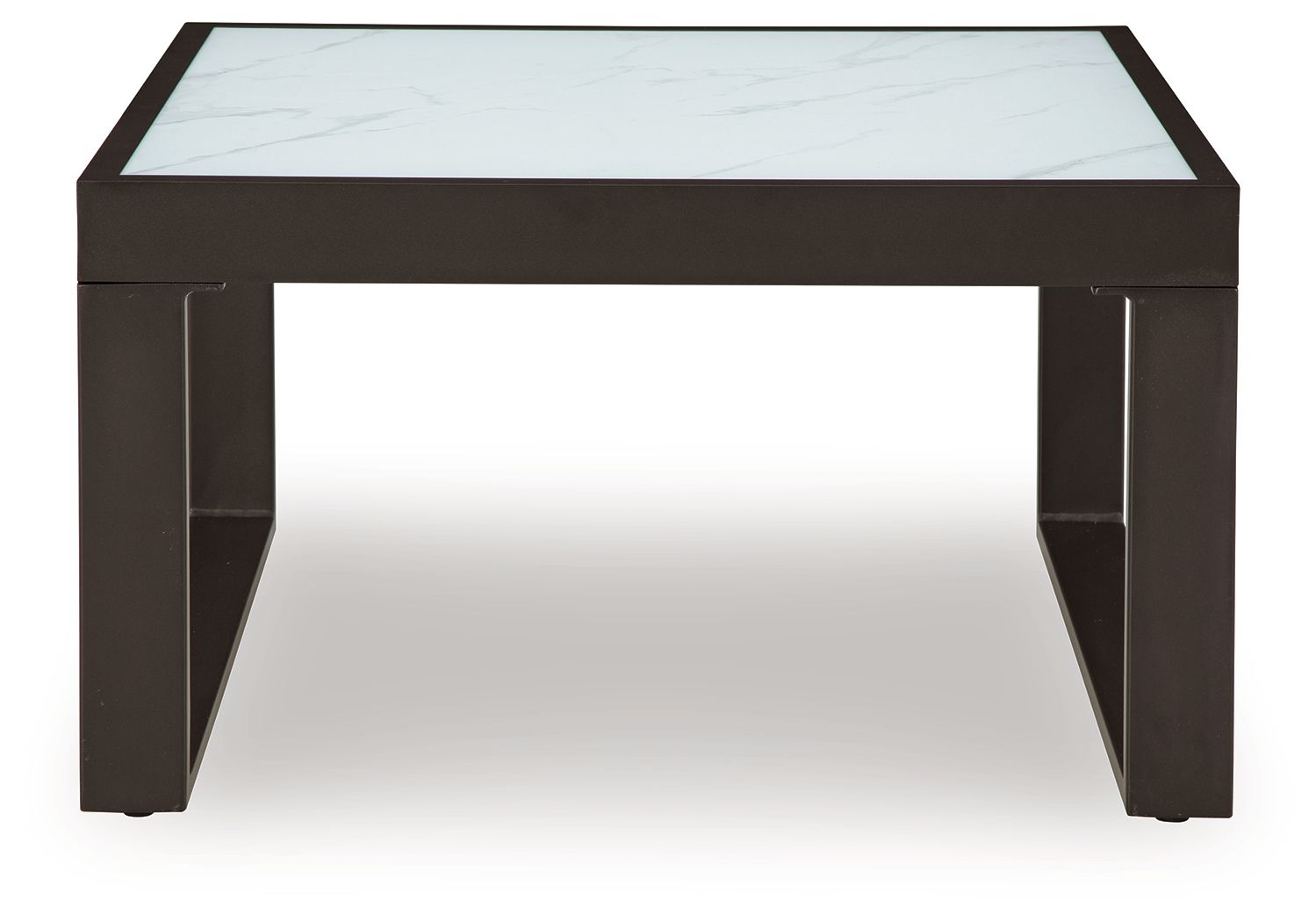 Signature Design by Ashley® Beachloft - Black / Gray - Square Cocktail Table | Meri Furniture