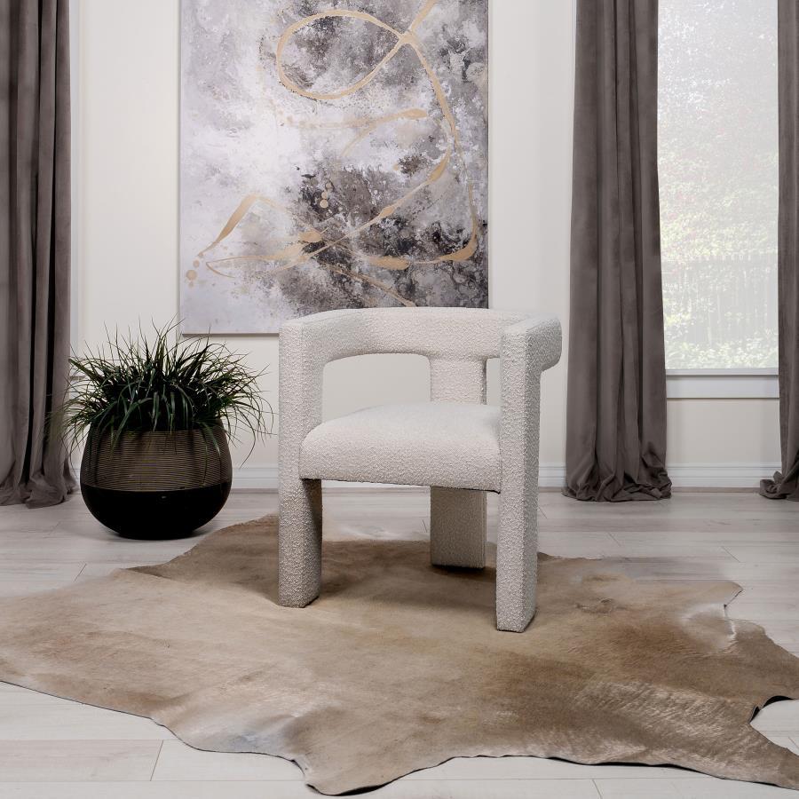 Coaster Fine Furniture Petra - Boucle Upholstered Accent Side Chair | Meri Furniture