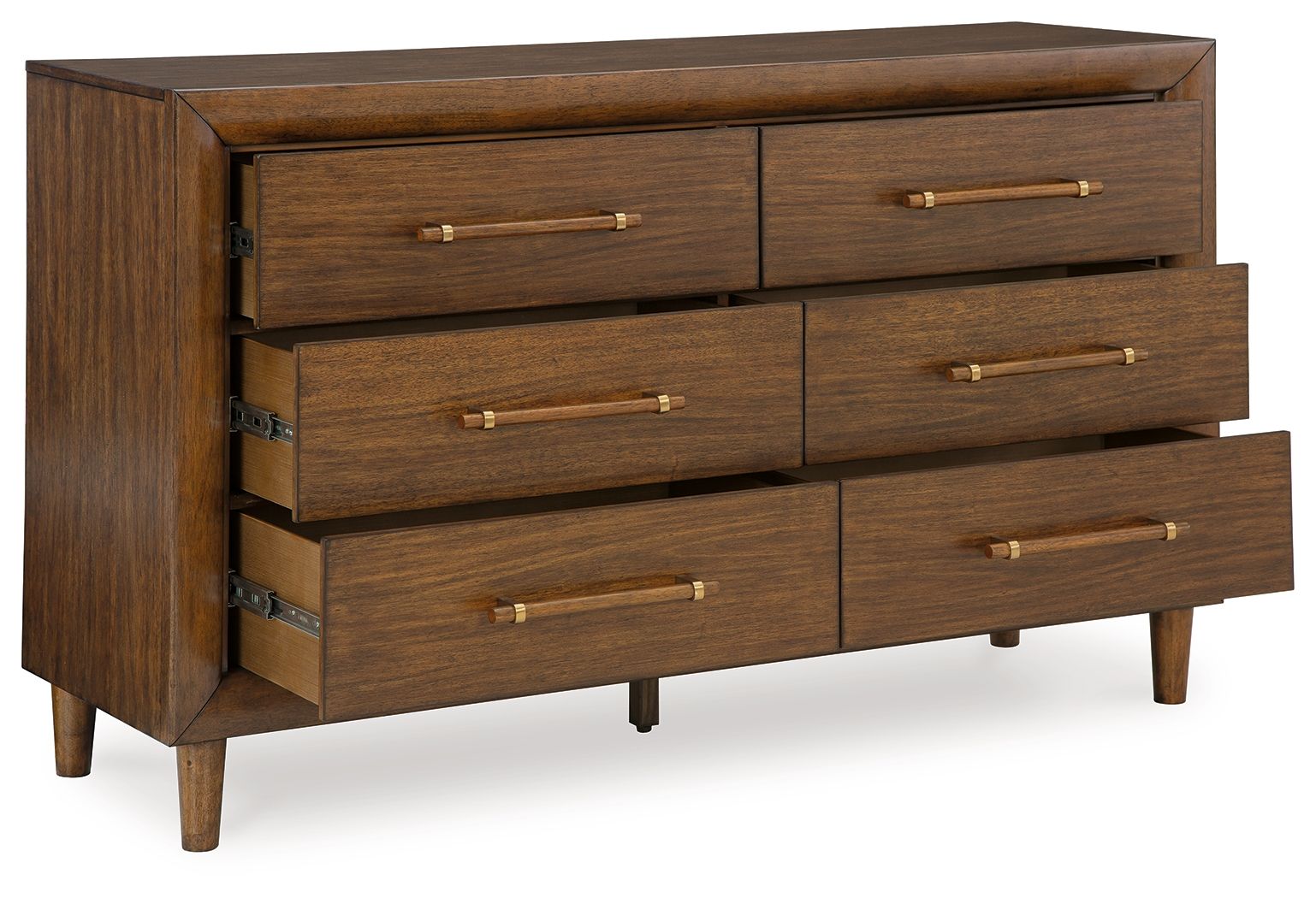 Signature Design by Ashley® Lyncott - Brown - Dresser | Meri Furniture