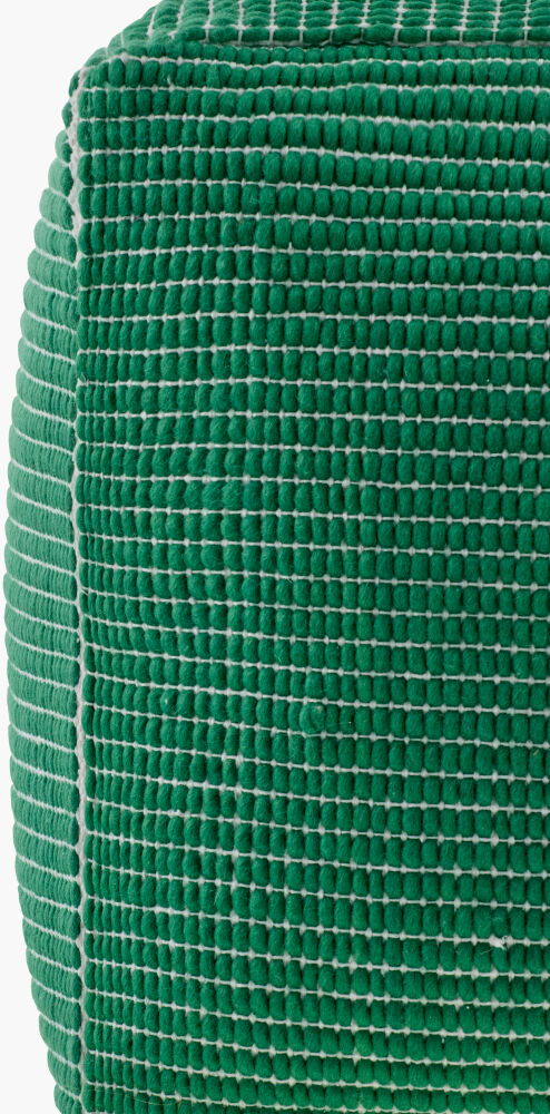 Chunky Grid Pouf