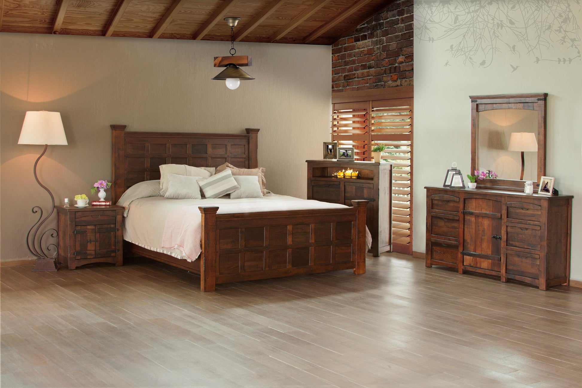 International Furniture Direct Mezcal - Chest - Deep Brown | Meri Furniture