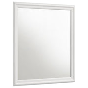 Louis Philippe - 38.25" Dresser Mirror - White
