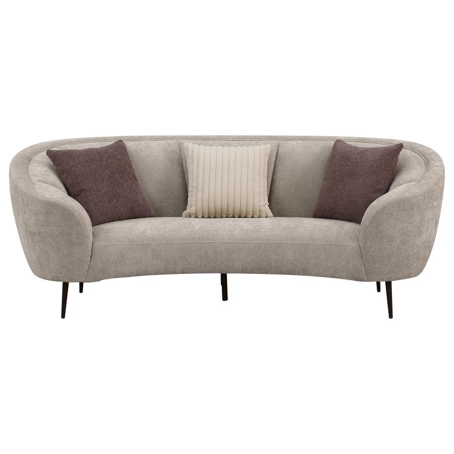 Coaster Fine Furniture Ellorie - Upholstered Curved Sofa Set | Meri Furniture