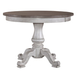 Liberty Furniture Ocean Isle - Pedestal Table Set - Antique White | Meri Furniture