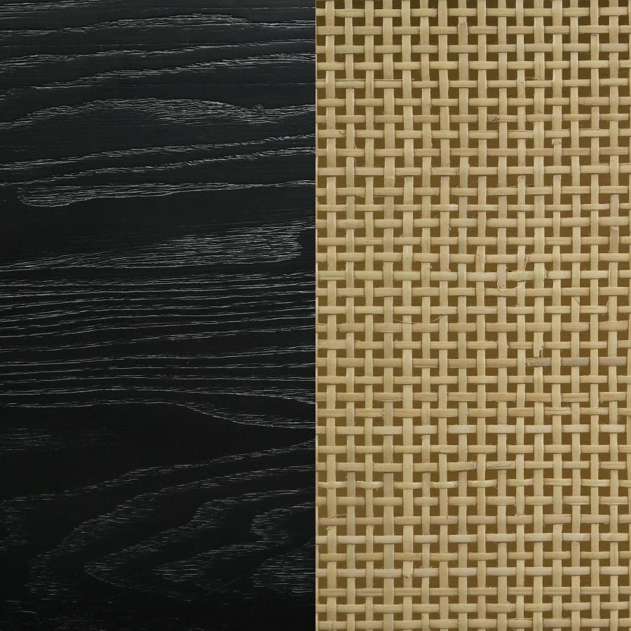 Arini - Rattan Cane 2-Door TV Stand Media Console