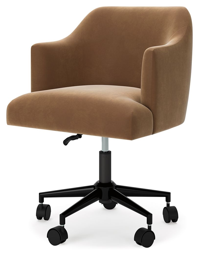 Signature Design by Ashley® Austanny - Warm Brown - Home Office Desk Chair | Meri Furniture