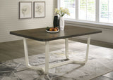 Biloxi - Rectangular Wood Dining Table - Grayish Brown