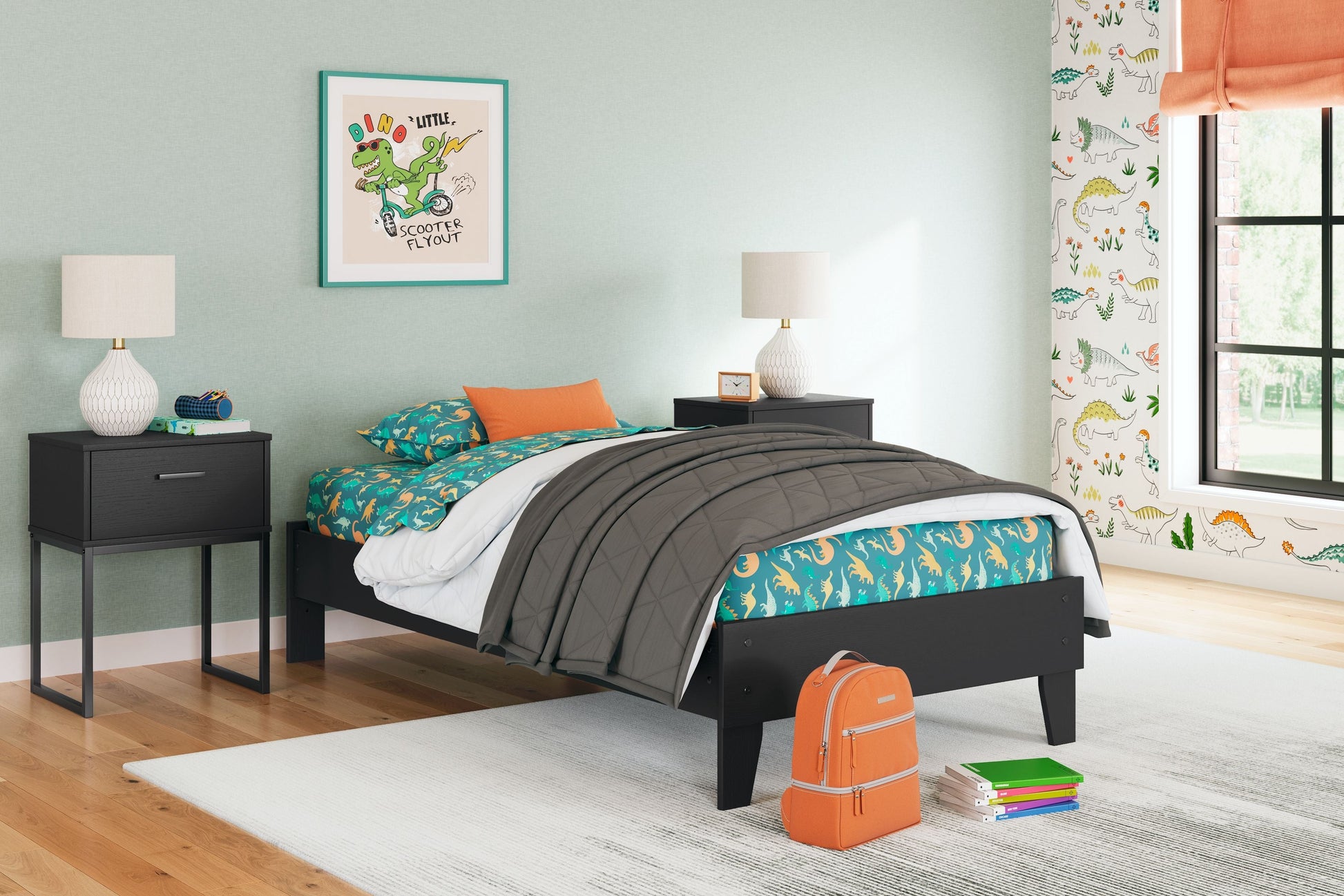 Ashley Furniture Socalle - Platform Bed | Meri Furniture
